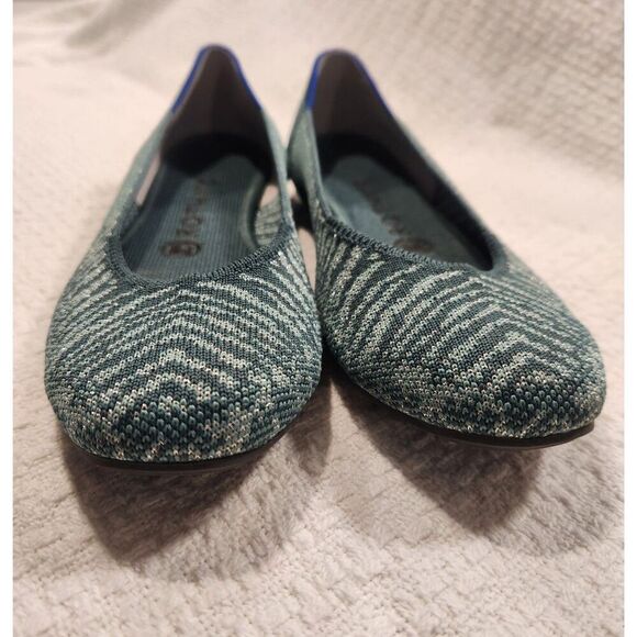 Rothy's Green Patterned Flats - Picture 3 of 6